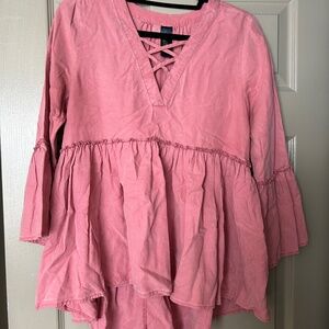 Blue Rain Boutique Puff Sleeve Blouse
